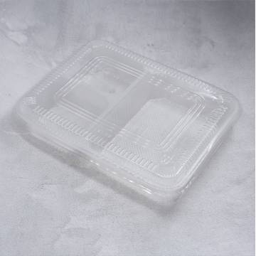 2 Compartment Plastic Container - DS1000